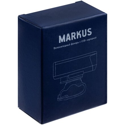 Аккумуляторный велосипедный фонарь Markus Аккумуляторный велосипедный фонарь Markus