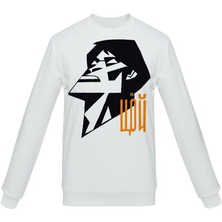 Свитшот «Меламед. Виктор Цой», белый Свитшот «Меламед. Виктор Цой», белый