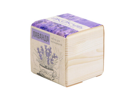 Набор для выращивания Экокуб Classic Лаванда Набор для выращивания Экокуб Classic Лаванда