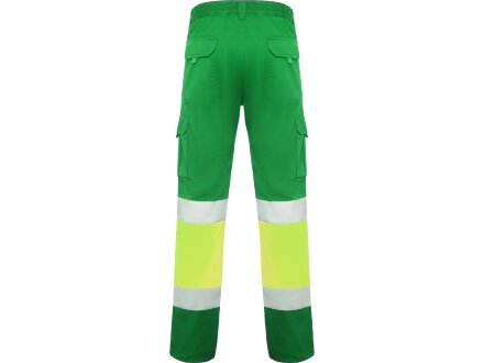 Брюки Daily stretch HV, садовый зеленый/неоновый желтый