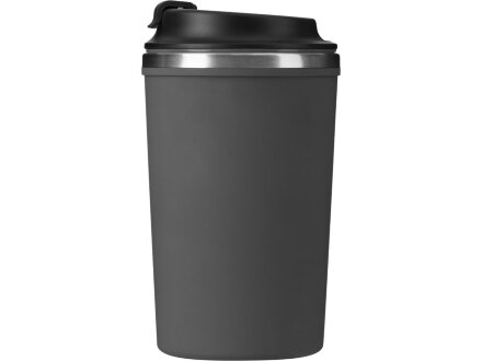 Герметичная термокружка на присоске Kick, 350 мл, серый Герметичная термокружка на присоске Kick, 350 мл, серый