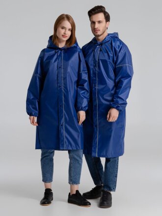 Дождевик со светоотражающими элементами Rainman Blink, ярко-синий Дождевик со светоотражающими элементами Rainman Blink, ярко-синий