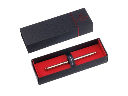 Ручка шариковая Pierre Cardin SLIM. Цвет - серебристый. Упаковка Е Ручка шариковая Pierre Cardin SLIM. Цвет - серебристый. Упаковка Е