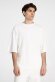 Футболка унисекс оверсайз T1, молочно-белая Футболка унисекс оверсайз T1, молочно-белая