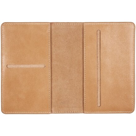 Обложка для паспорта Remini, бежевая Обложка для паспорта Remini, бежевая