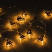 Светодиодная гирлянда Golden Lights, золотистая Светодиодная гирлянда Golden Lights, золотистая