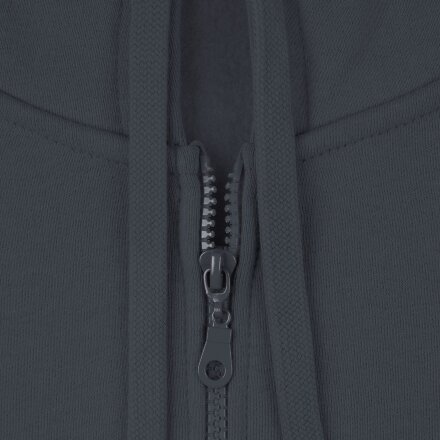 Толстовка на молнии с капюшоном Siverga Heavy 2.0, темно-серая (графит) Толстовка на молнии с капюшоном Siverga Heavy 2.0, темно-серая (графит)