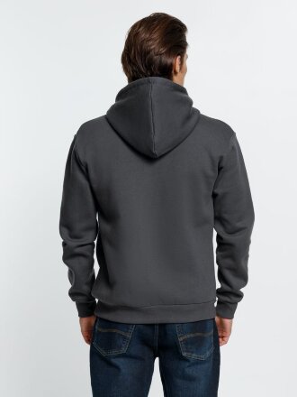 Толстовка на молнии с капюшоном Siverga Heavy 2.0, темно-серая (графит) Толстовка на молнии с капюшоном Siverga Heavy 2.0, темно-серая (графит)