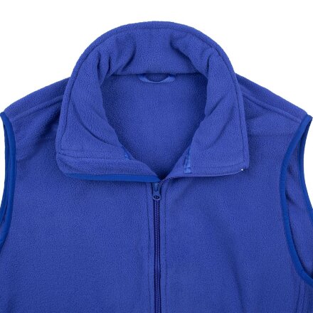 Жилет флисовый унисекс Nesse, синий Жилет флисовый унисекс Nesse, синий