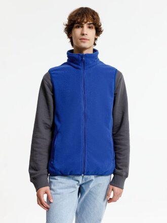 Жилет флисовый унисекс Nesse, синий Жилет флисовый унисекс Nesse, синий
