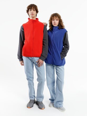 Жилет флисовый унисекс Nesse, синий Жилет флисовый унисекс Nesse, синий