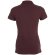 Рубашка поло женская Brandy Women, бордовая с белым