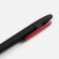 Ручка шариковая Prodir DS5 TRR-P Soft Touch, черная с красным Ручка шариковая Prodir DS5 TRR-P Soft Touch, черная с красным