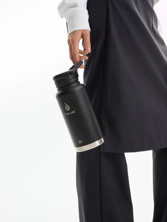 Термобутылка Fujisan XL 2.0, черная Термобутылка Fujisan XL 2.0, черная