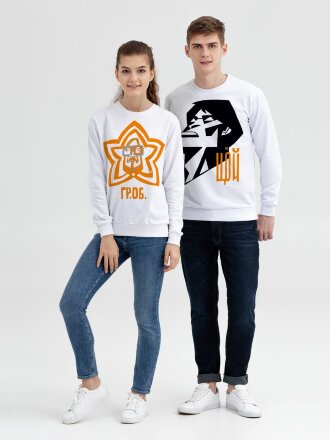 Свитшот «Меламед. Егор Летов», белый Свитшот «Меламед. Егор Летов», белый