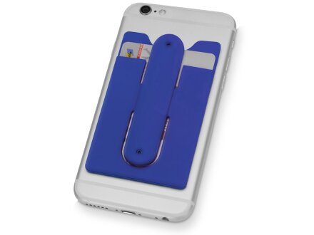 Футляр для кредитных карт Покет, синий Футляр для кредитных карт Покет, синий