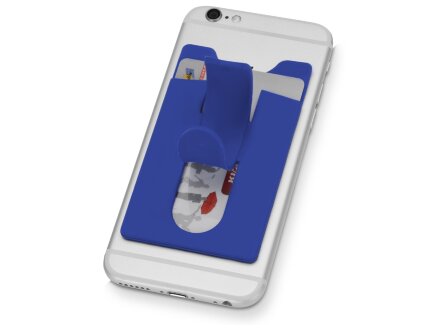 Футляр для кредитных карт Покет, синий Футляр для кредитных карт Покет, синий