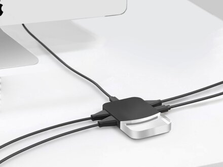 USB хаб Mini iLO Hub, черный USB хаб Mini iLO Hub, черный