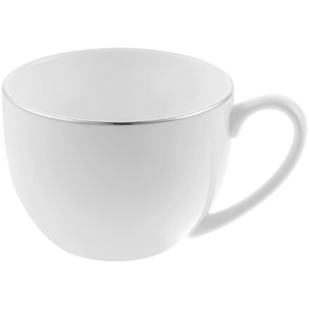 Набор на 2 персоны Select, белый с серебристой отводкой Набор на 2 персоны Select, белый с серебристой отводкой