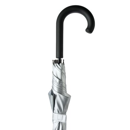 Зонт-трость Wind, серебристый Зонт-трость Wind, серебристый