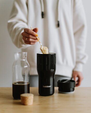 Термостакан Tumbler 470, вакуумный, черный Термостакан Tumbler 470, вакуумный, черный