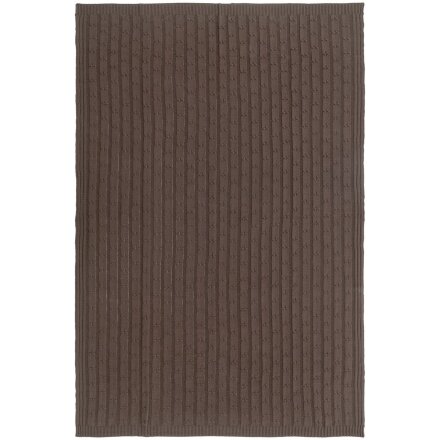 Плед Trenza, коричневый (какао) Плед Trenza, коричневый (какао)