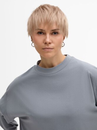 Футболка унисекс оверсайз T1, серая