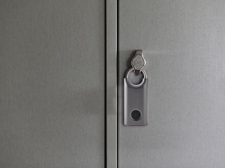 Замок с сенсором Noma Lock, темно-серый