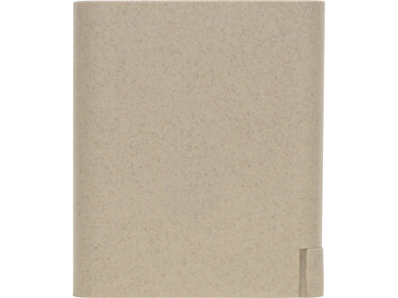 Настольный органайзер Cubic из пшеничного волокна с функцией беспроводной зарядки и выходами USB Настольный органайзер Cubic из пшеничного волокна с функцией беспроводной зарядки и выходами USB