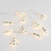 Светодиодная гирлянда Silver Lights, серебристая Светодиодная гирлянда Silver Lights, серебристая