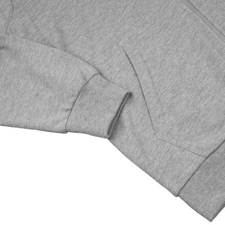 Толстовка на молнии с капюшоном Siverga Heavy 2.0, серый меланж Толстовка на молнии с капюшоном Siverga Heavy 2.0, серый меланж