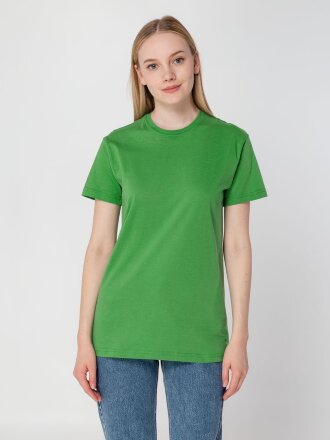 Футболка унисекс T-Bolka 160, ярко-зеленая Футболка унисекс T-Bolka 160, ярко-зеленая