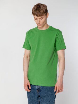 Футболка унисекс T-Bolka 160, ярко-зеленая Футболка унисекс T-Bolka 160, ярко-зеленая