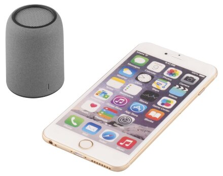 Беспроводная колонка Uniscend Grinder, серая Беспроводная колонка Uniscend Grinder, серая