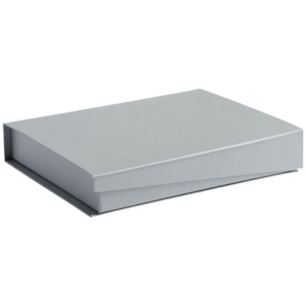 Коробка Duo под ежедневник и ручку, серая Коробка Duo под ежедневник и ручку, серая