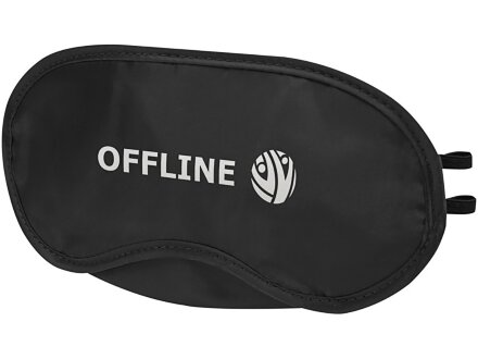Маска для глаз Traveler (Путешественник)- сплошной черный