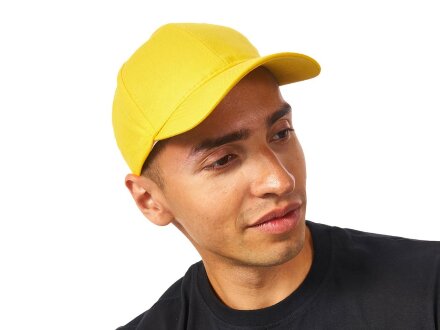 Бейсболка Detroit 6-ти панельная, желтый Бейсболка Detroit 6-ти панельная, желтый