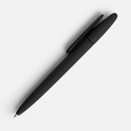 Ручка шариковая Prodir DS5 TRR-P Soft Touch, черная