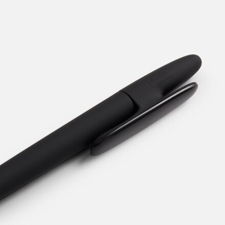Ручка шариковая Prodir DS5 TRR-P Soft Touch, черная