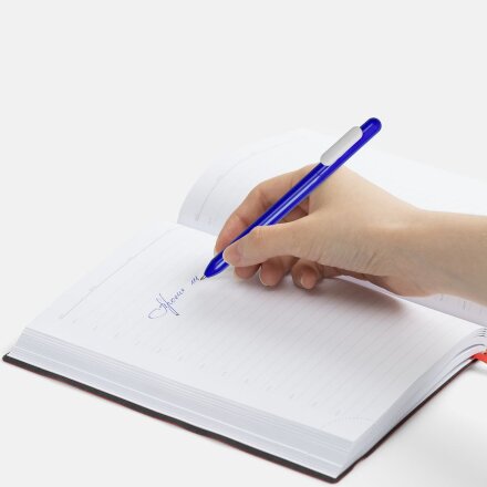 Ручка шариковая Swiper, синяя с белым Ручка шариковая Swiper, синяя с белым