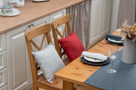 Наволочка Settle In, красная Наволочка Settle In, красная