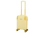 Чемодан TORBER В Отпуск, желтый, ABS-пластик, 36 х 22 х 55 см, 31 л, 2,4 кг Чемодан TORBER В Отпуск, желтый, ABS-пластик, 36 х 22 х 55 см, 31 л, 2,4 кг
