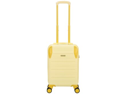 Чемодан TORBER В Отпуск, желтый, ABS-пластик, 36 х 22 х 55 см, 31 л, 2,4 кг Чемодан TORBER В Отпуск, желтый, ABS-пластик, 36 х 22 х 55 см, 31 л, 2,4 кг