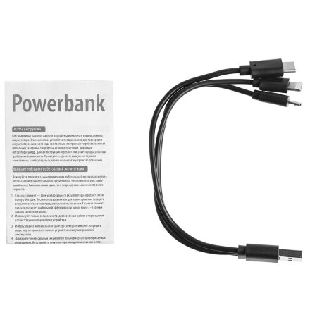 Внешний аккумулятор Uniscend Full Feel 5000 мАч, черный Внешний аккумулятор Uniscend Full Feel 5000 мАч, черный