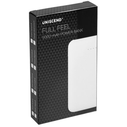 Внешний аккумулятор Uniscend Full Feel 5000 мАч, черный Внешний аккумулятор Uniscend Full Feel 5000 мАч, черный