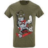 Футболка мужская «Ну, накати!», хаки Футболка мужская «Ну, накати!», хаки