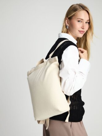 Рюкзак холщовый Discovery Bag, неокрашенный Рюкзак холщовый Discovery Bag, неокрашенный