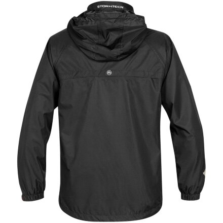 Ветровка мужская Stratus, черная Ветровка мужская Stratus, черная
