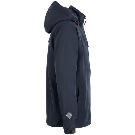 Ветровка мужская Stratus, черная Ветровка мужская Stratus, черная