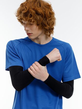 Рукава спортивные Flexor, черные Рукава спортивные Flexor, черные